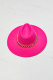 Fame Keep Your Promise Fedora Hat in Pink - ONLINE EXCLUSIVE!