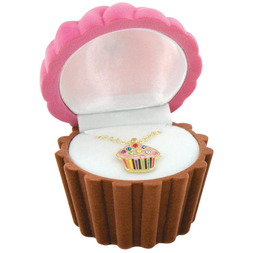 22154   Sparkling Cupcake Pendant