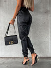 Smocked High Waist Pants with Pockets - ONLINE EXCLUSIVE!