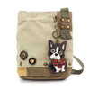 Chala Boston Terrier Patch Crossbody Bag   903BT9