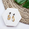 0421   LaKeisha Acrylic & Druzy Earrings
