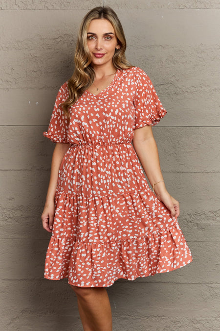 Sophie V-Neck Long Sleeve Mini Dress - ONLINE EXCLUSIVE!
