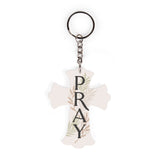 AKC0015   Pray Acrylic Keychain