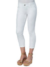 B1176ZSOW Chelsea Ab-Solution Ankle Skimmer pantalones capri blancos