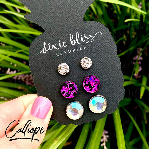 1435   Calliope Earrings by Dixie Bliss