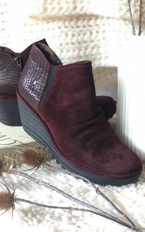 266002   Yamy Booties by Fly London