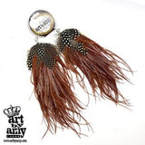 0630   Gabby Guiness Earrings by Amy Labbe