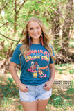 83175   Tessa Catching Calves & Chasing Cans Graphic T-Shirt
