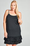 OD-20258   Low Waist, Double Ruffle Dress Extender