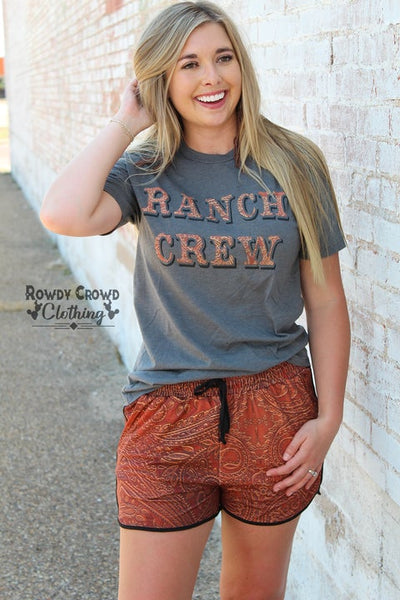 22792   Beth's Ranch Crew Graphic T-Shirt