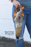 69423   Caprock Coyote Tail Keychain/Purse Tassel