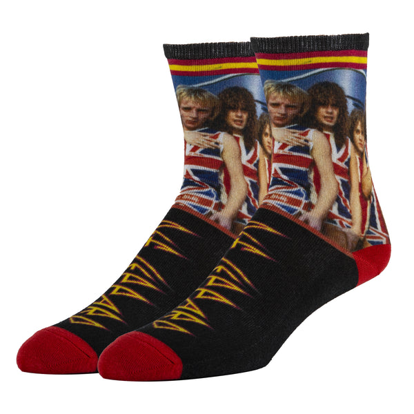 Men's Def Leppard Hysteria Fun & Snarky Socks