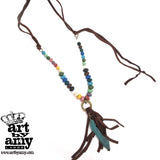 98762   Lava Rainbow Necklace by Art by Amy