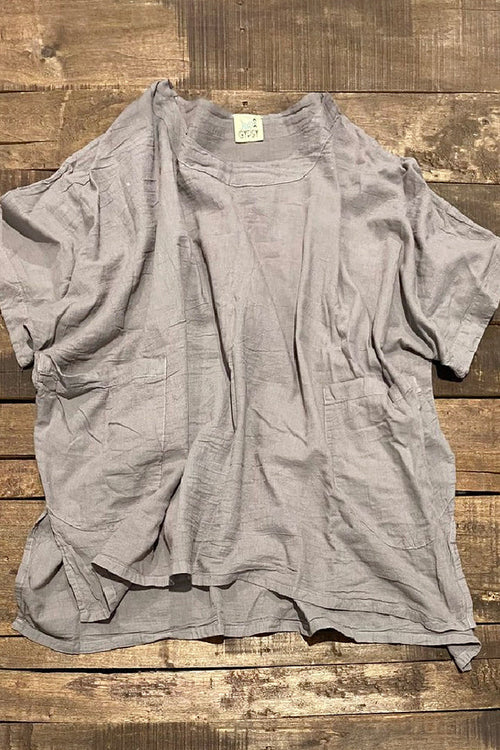 Camisa de satén de algodón DC - Carbón de Jaded Gypsy