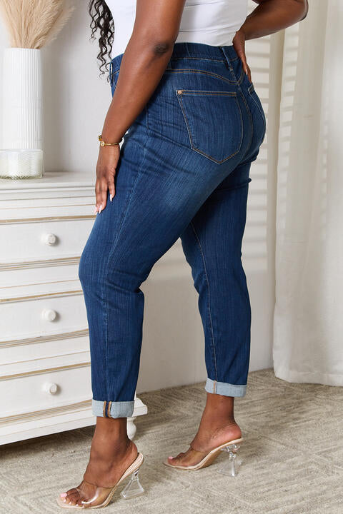 Amie Skinny Cropped Judy Blue Jeans