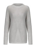 Justine Round Neck Drop Shoulder Sweater - ONLINE EXCLUSIVE!