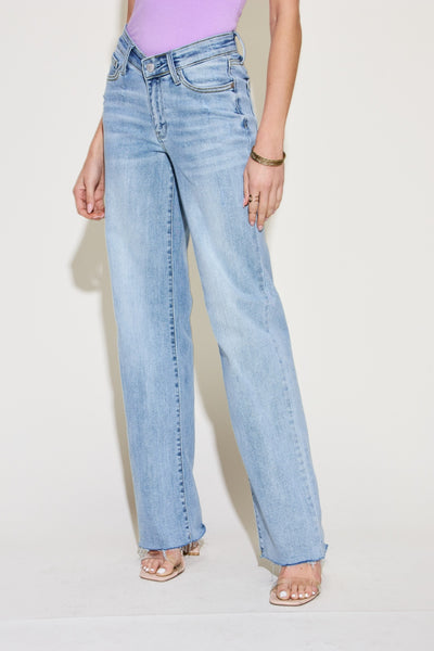 Aurelia V Front Waistband Straight Judy Blue Jeans - ONLINE EXCLUSIVE!