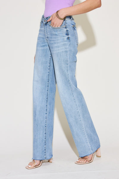 Aurelia V Front Waistband Straight Judy Blue Jeans - ONLINE EXCLUSIVE!