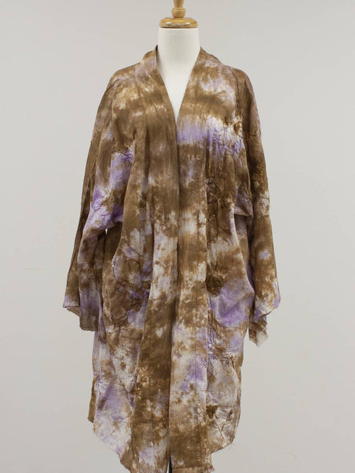 16275   Dottie Tie Dye Kimono/Jacket by Caite & Kyla
