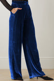 Pantalones largos de cintura alta con bolsillos y corte holgado de Double Take - ¡EXCLUSIVO EN LÍNEA!