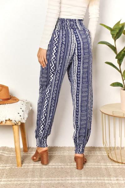 Paloma Geometric Print Tassel High-Rise Pants - ONLINE EXCLUSIVE!