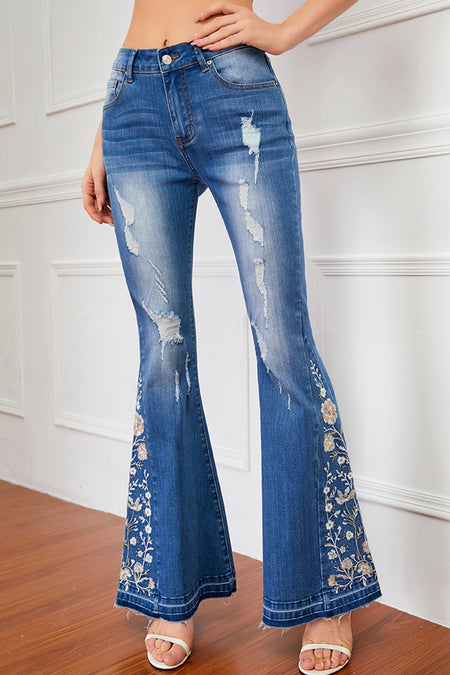 Angie Hi-Rise Tummy Control Garment Dyed Flare Judy Blue Jeans - ONLINE EXCLUSIVE!