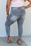 Racquel High Waisted Stone Wash Slim Fit Judy Blue Jeans  - ONLINE EXCLUSIVE!