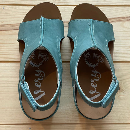 Very G Gypsy Jazz Turquoise Luma Tooled Sneakers