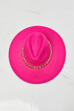 Sombrero Fedora de Fame Keep Your Promise en rosa - ¡EXCLUSIVO EN LÍNEA!