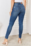Keisha Hi Rise Distressed Slim Judy Blue Jeans - ONLINE EXCLUSIVE!