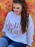 Lenora Hello Fall Graphic Sweatshirt
