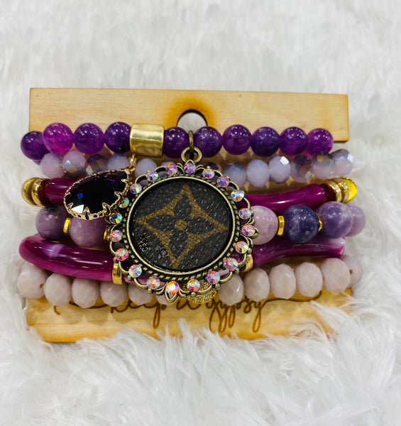 05247   Purple Passion Bougie Stack