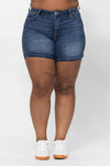 150081   Marley Galaxy Splash Judy Blue Jean Shorts - Reg & Plus!