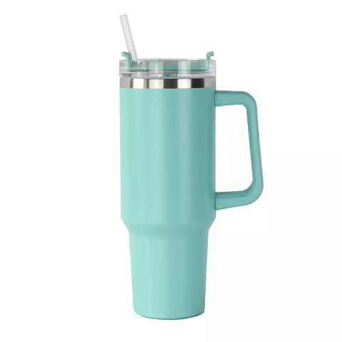 NEW* Stanley Adventure Quencher Travel Tumbler Cup 40oz for sale - Aqua  color