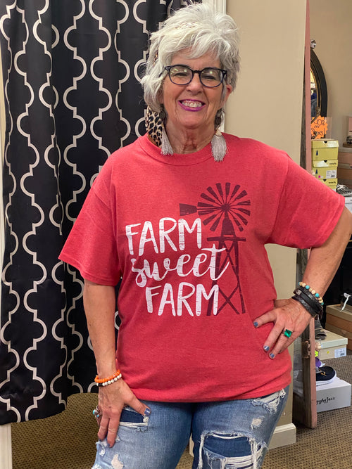 0609 Wrenly Farm Sweet Farm Camiseta gráfica
