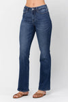88327   Monique Mid Rise Nondistressed Bootcut Judy Blue Jeans