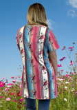 Alecia Floral Serape Top