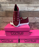 510121   Corky's Maroon Babalu Shoes