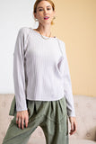 16478   Miley Textured Thermoknit Top