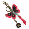 Chala Pink Butterfly Mini Keychain Key FOB  609BFP8