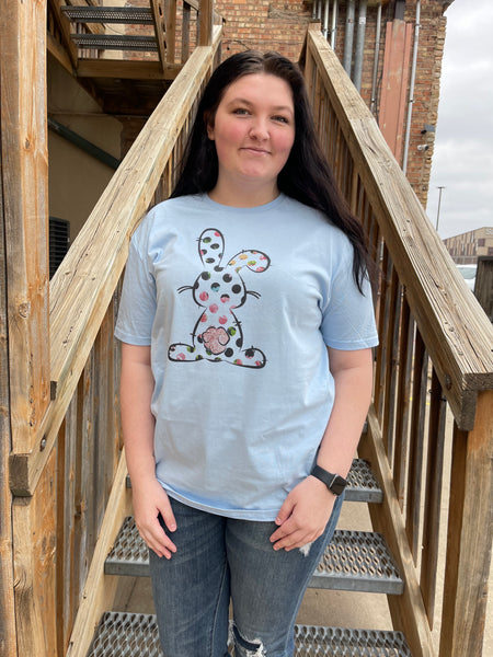 Bianca Polka Dot Bunny Graphic T-Shirt
