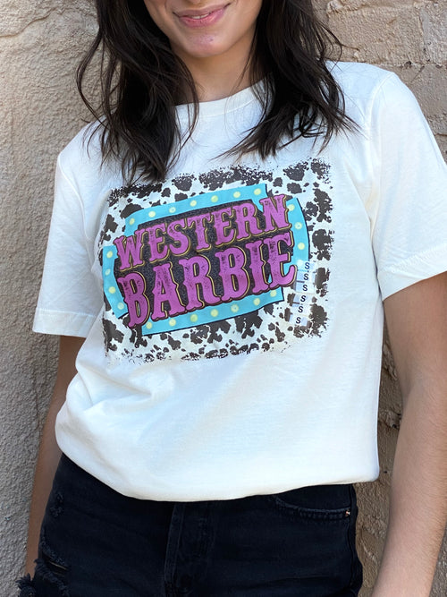 16842 Betty Barbie occidental Camiseta gráfica 