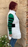 Bylyse Quilted Long Vest
