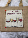 Snarky Tote Bags w/ BLING!