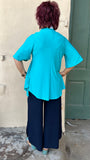 Darlene Half Sleeve Lightweight Jacket/Kimono by Artex Fashions