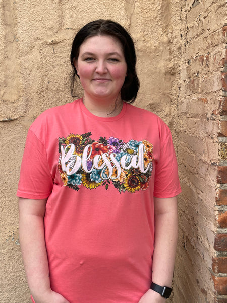 CiCi Blessed Graphic T-Shirt