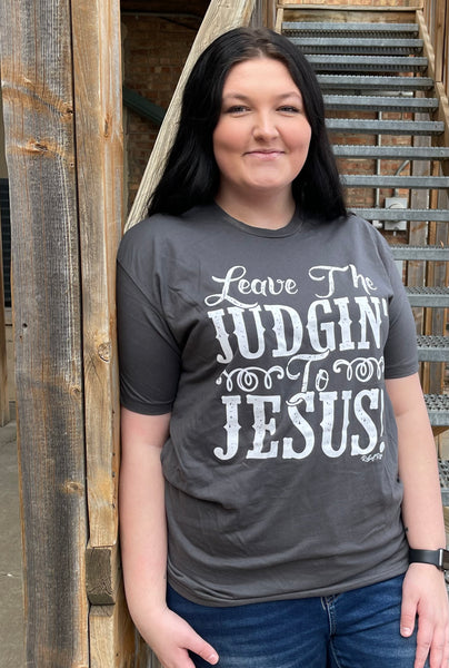 Linda Leave the Judgin’ to Jesus Graphic T-Shirt
