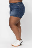 150081   Marley Galaxy Splash Judy Blue Jean Shorts - Reg & Plus!