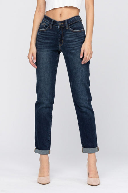 82110   Elisa Judy Blue Handsand Resin Skinny Jeans