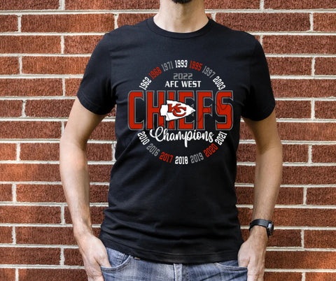 Chiefs AFC Champions Graphic T-Shirt – True Betty Boutique